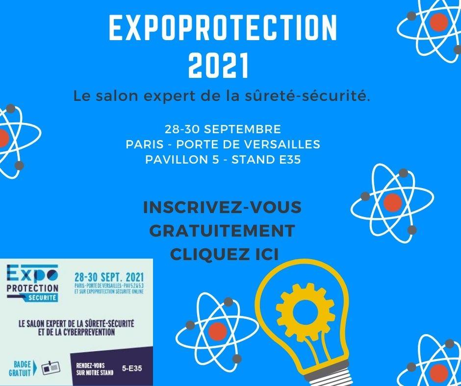 Nous sommes présents à Expoprotection 2021!